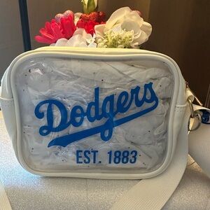 Dodgers Clear Crossbody Bag